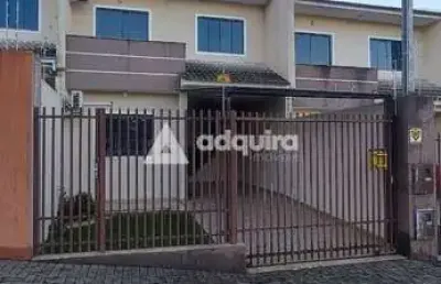 Sobrado à venda, oficinas, sobrado, 3 quartos ponta grossa, pr