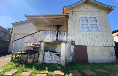 Terreno com residência em uvaranas - ponta grossa, pr