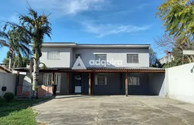 Casa para venda  4 quartos, 3 vagas, 160m², jardim carvalho, ponta grossa - pr