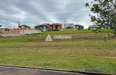 Terreno em condomínio fechado à venda na Rua João Silvio de Lara Machado, Jardim Carvalho, Ponta Grossa