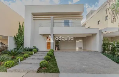 Casa em condomínio fechado com 5 quartos à venda na Rua João Silvio de Lara Machado, Jardim Carvalho, Ponta Grossa