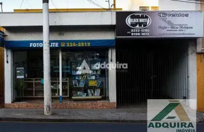 Comercial à venda 2 vagas, 220m², centro, ponta grossa - pr