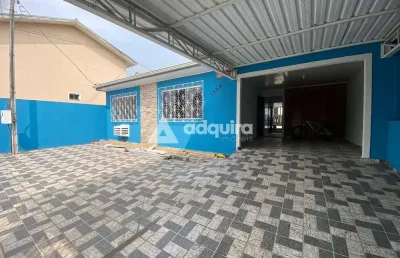 Casa para venda e locação, contorno, ponta grossa, pr