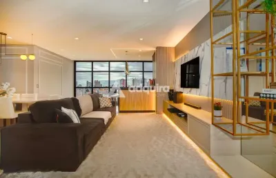 Apartamento mobiliado à venda, jardim carvalho, ponta grossa, pr