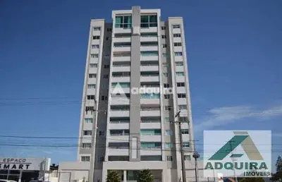 Apartamento para locação  ed. murano 3 quartos, 1 suite, 2 vagas, 163m², orfãs, ponta grossa - pr