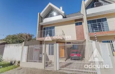 Casa à venda 3 quartos, 1 suite, 2 vagas, 162.5m², orfãs, ponta grossa - pr