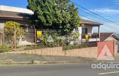 Casa para venda com 3 quartos, 1 suite, 2 vagas, 232m², centro, ponta grossa - pr