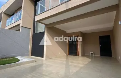 Sobrado para venda, jardim carvalho, ponta grossa, pr