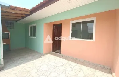 Casa à venda no parque dos pinheiros, cará-cará, ponta grossa, pr