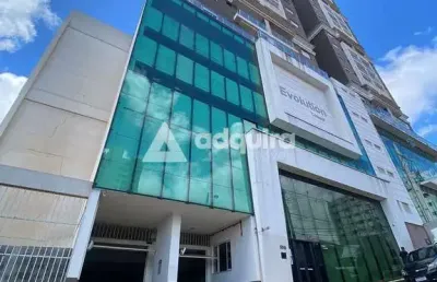 Apartamento novo na torre lamarck – edifício evolution towers  - centro, ponta grossa, pr