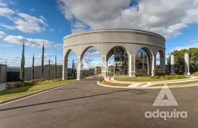 Terreno em condomínio fechado à venda na Rua Francisco Martins de Araújo, Jardim Carvalho, Ponta Grossa