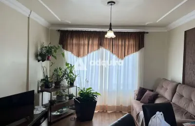 Apartamento à venda, com 03 quartos na rua dr. colares centro, ponta grossa, pr
