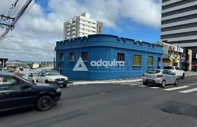 Comercial à venda 1 vaga, 305,20m², centro, ponta grossa - pr