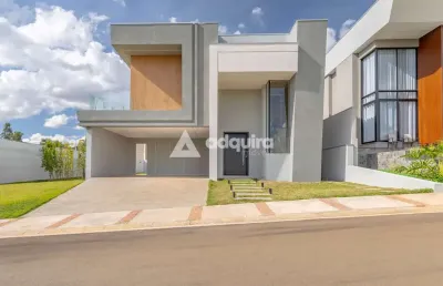 Casa em condomínio fechado com 4 quartos à venda na Rua Doutor Manoel Antônio Braga Ramos, Estrela, Ponta Grossa