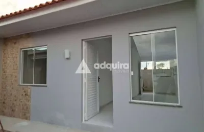 Casa à venda no jardim lagoa dourada, com 02 quartos e churrasqueira. neves, ponta grossa, pr