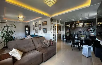 Apartamento à venda, mobiliado, av. anita garibaldi, 03 quartos (02 suítes), 03 banheiros e 02 vaga