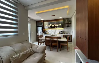 Apartamento garden à venda, andar alto, mobiliado, com 03 quartos, 03 banheiros, 01 vaga de garagem