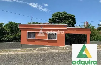 Casa à venda e locação, 3 quartos, próxima a uepg central, jardim carvalho, ponta grossa - pr