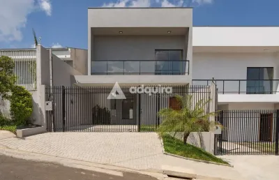 Sobrado com 3 suítes à venda, estrela, ponta grossa, pr