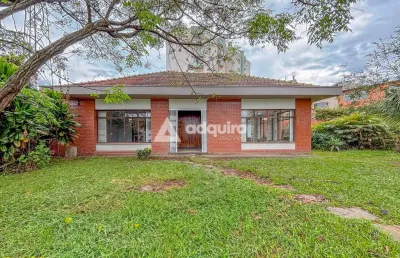 Casa comercial para locação, 5 quartos, 1 suite, 3 vagas, 300m², centro, ponta grossa - pr