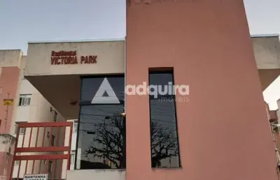 Apartamento para venda, no térreo, semimobiliado, 2 quartos, estrela, ponta grossa, pr