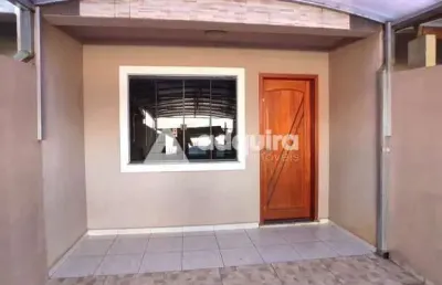 Sobrado à venda em condomínio, contendo 2 quartos-contorno, ponta grossa, pr