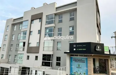 Apartamento à venda, semi mobiliado, 30 metros do colégio sagrada família, churrasqueira, uvaranas