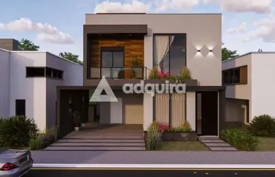 Casa em condomínio fechado com 3 quartos à venda na Avenida General Aldo Bonde, Contorno, Ponta Grossa