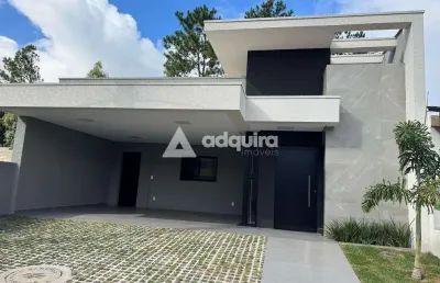 Casa em condomínio fechado com 3 quartos à venda na Rua Eduardo Burgardt, Contorno, Ponta Grossa