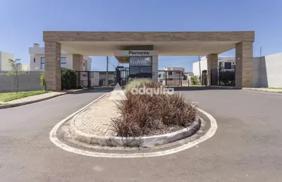 Terreno em condomínio fechado à venda na Avenida General Aldo Bonde, Contorno, Ponta Grossa