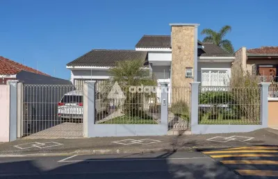 Casa à venda e locação 4 quartos, 1 suite, 2 vagas, 603m², jardim carvalho, ponta grossa - pr