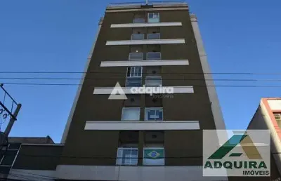 Apartamento à venda 3 quartos, 1 suite, 2 vagas, 110m², centro, ponta grossa - pr