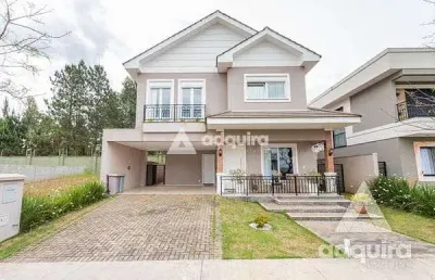 Casa à venda 3 quartos, 3 suites, 2 vagas, 312m², jardim carvalho, ponta grossa - pr