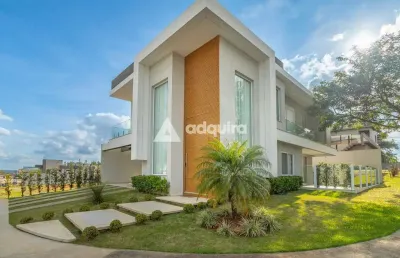 Casa em condomínio fechado com 3 quartos à venda na Rua João Silvio de Lara Machado, Jardim Carvalho, Ponta Grossa