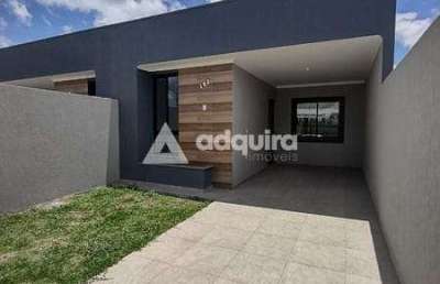 Casa à venda 3 quartos, 1 suite, 2 vagas, cará-cará, ponta grossa - pr