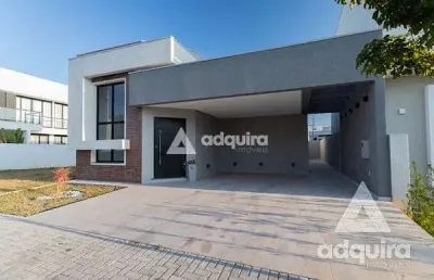 Casa à venda 3 quartos, 1 suite, 2 vagas, 200m², cará-cará, ponta grossa - pr