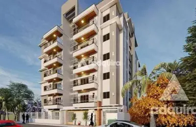 Apartamento com 3 quartos à venda na rua frederico bahls, centro, ponta grossa, 92 m2 por r$ 600.000