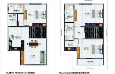 Casa em teperapuan 3 quartos 2 suítes   -  porto seguro