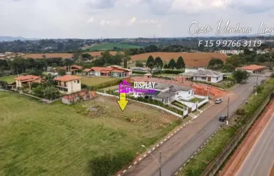 Terreno em condomínio fechado à venda na avenida real, vila real, ibiúna por r$ 375.000