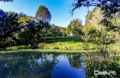 Chácara com 4 dormitórios à venda, 6100 m² por r$ 450.000,00 - área rural - mafra/sc