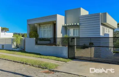Casa residêncial em condomínio fechado (alto padrão) - com piscina aquecida em mafra/sc - 237.00m2 de construção - 535,00m2 de terreno.