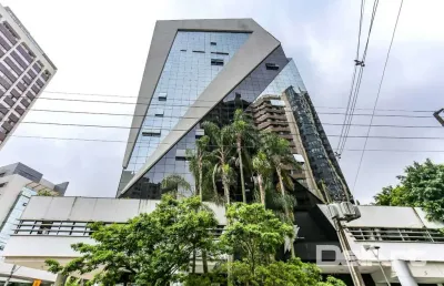 Sala/conjunto comercial locada - 97,42m2 + 02 vagas - edifício curitibano prime center - r$ 800.000,00 - água verde.