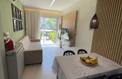Apartamento à venda com 1 quarto, 39 m² na praia de muro alto - porto de galinhas/pe