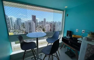 Apartamento à venda com 03 quartos, 82 m² em  boa viagem - recife/pe
