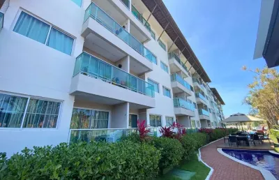 Flat com 1 dormitório à venda, 40 m² por r$ 380.000,00 - porto de galinha - ipojuca/pe