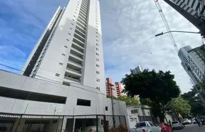 Flat com 1 dormitório à venda, 24,61 m² por r$ 290.000 - boa viagem - recife/pe