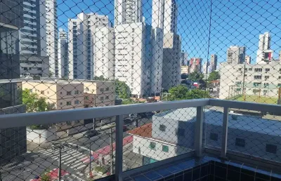 Apartamento à venda com 139,70 m², 03 quartos, 02 vagas, em boa viagem, recife/pe