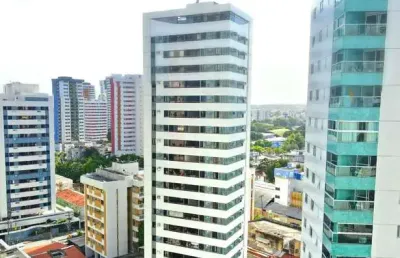 Apartamento à venda com 3 quartos, 98 m² por r$ 550.000 - boa viagem - recife/pe