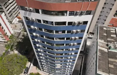 Apartamento à venda com 2 quartos, 75 m² por r$ 490.000 - boa viagem - recife/pe