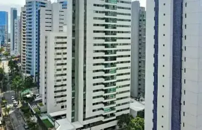 Apartamento à venda com 04 quartos, 130 m² 02 vagas - boa viagem - recife/pe